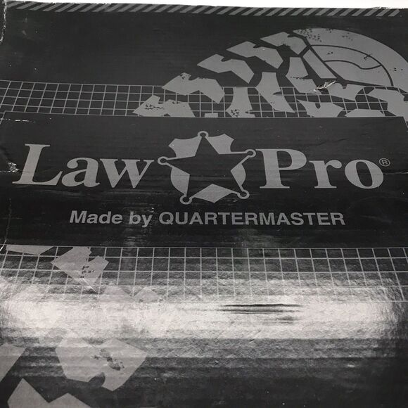 LawPro by Quartermaster 8" Dispatch Duty 2.0 Men's 10M Black Side Zip Boots NEW - Picture 15 of 15